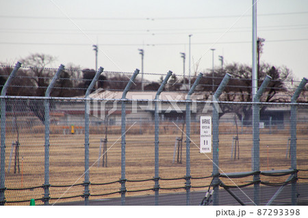 基地のフェンス 基地のフェンス 87293398