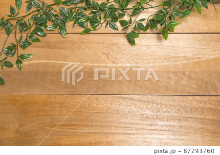 木目の壁紙素材の写真素材