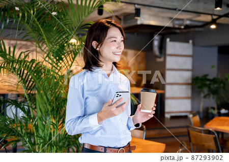 ビジネスシーン 女性 ビジネスシーン 女性 87293902