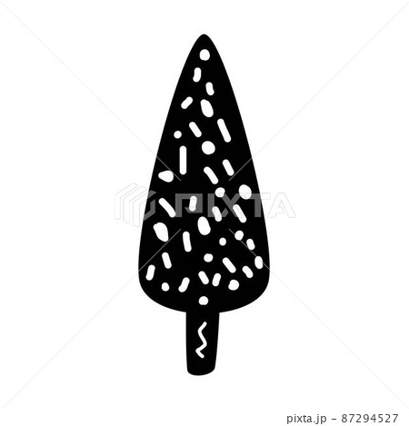 Tree icon vector glyph symbol for nature, ecology and environment in a flat color illustration Tree icon vector glyph symbol for nature, ecology and environment in a flat color illustration 87294527