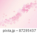桜の背景イラスト 87295437