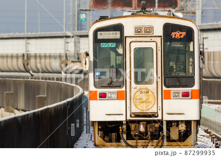 【城北線】雪景色になった城北線 87299935