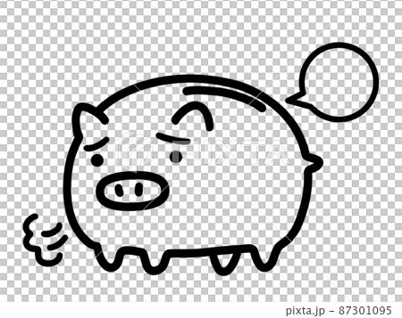 Sigh of piggy bank Sigh of piggy bank 87301095