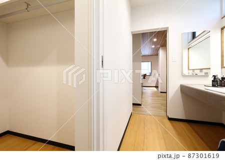 洗面脱衣室からの動線 イメージ 洗面脱衣室からの動線 イメージ 87301619
