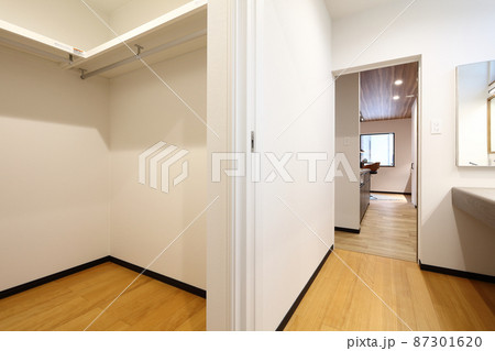 洗面脱衣室からの動線 イメージ 87301620