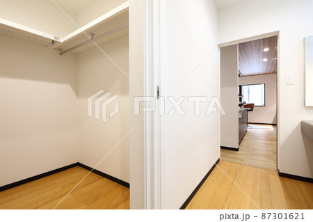 洗面脱衣室からの動線 イメージ 87301621