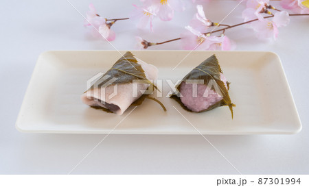 関東風・関西風の桜もちの違い|食べ比べイメージ 関東風・関西風の桜もちの違い|食べ比べイメージ 87301994