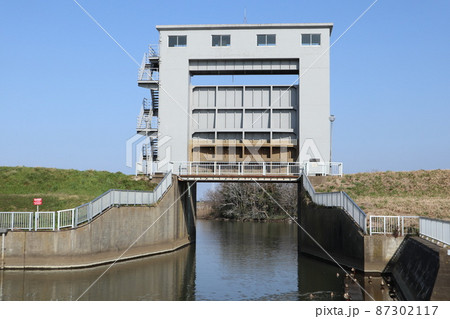 佐原　小野川水門 87302117
