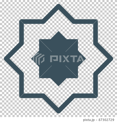 Ramadan kareem icon set , Islamic Line Art PNG Icons 87302729