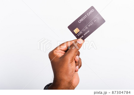 man holding bank mockup money credit card on hand man holding bank mockup money credit card on hand 87304784