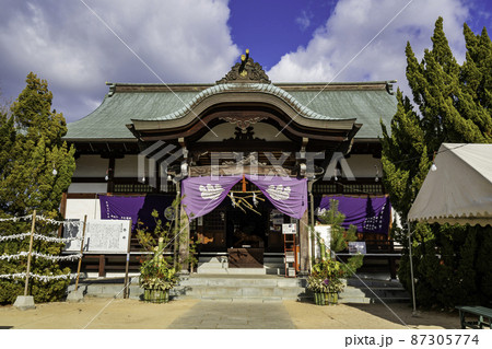 玉井宮東照宮　拝殿　岡山県岡山市 87305774