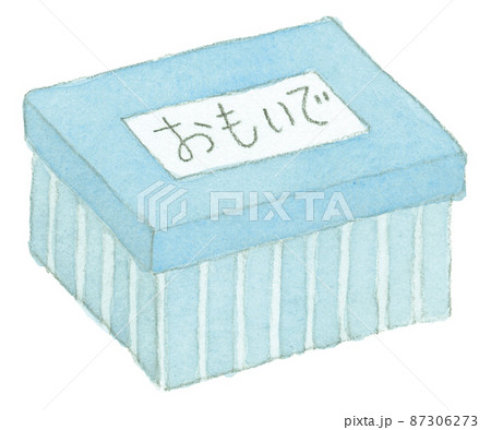 水彩：箱 87306273