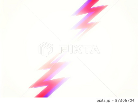 抽象的な雷のイラスト 抽象的な雷のイラスト 87306704
