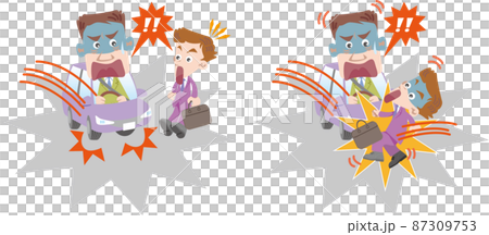 Traffic safety <Personal injury / businessman (male)> 87309753