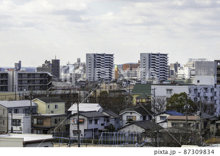門田屋敷周辺の町並み 岡山県岡山市 門田屋敷周辺の町並み 岡山県岡山市 87309834