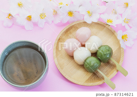 三色団子とお茶 87314621