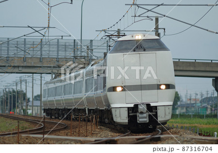 北陸本線 加賀笠間-美川 JR西日本 683系 S24+S06編成(金沢) しらさぎ 北陸本線 加賀笠間-美川 JR西日本 683系 S24+S06編成(金沢) しらさぎ 87316704