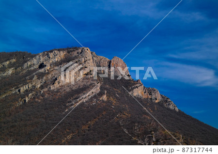 Panorama view to Demirji mountain, Crimea Panorama view to Demirji mountain, Crimea 87317744