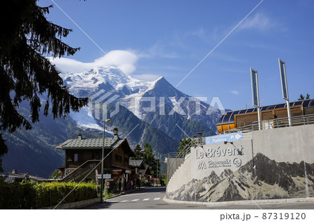 フランス　シャモニー　ブレヴァン山麓駅 87319120