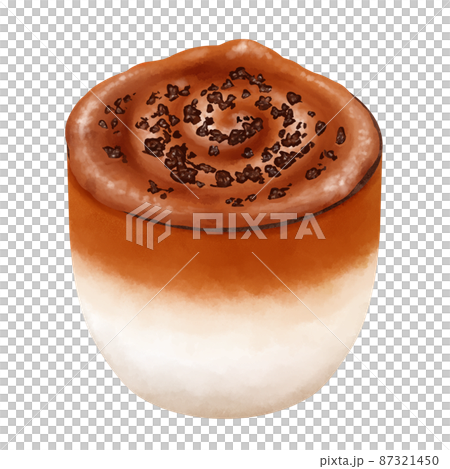 韓国流行フード　ダルゴナコーヒー　Dalgona Coffee　 whipped coffee  87321450