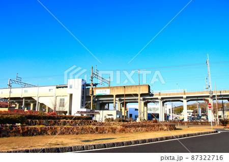 瀬戸市、愛知環状鉄道山口駅の風景 87322716