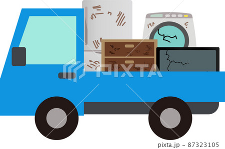 廃品回収トラック 87323105