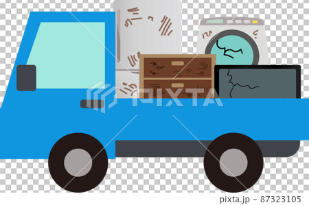 廃品回収トラック 87323105