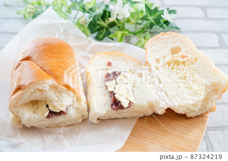 あんバターサンド 87324219