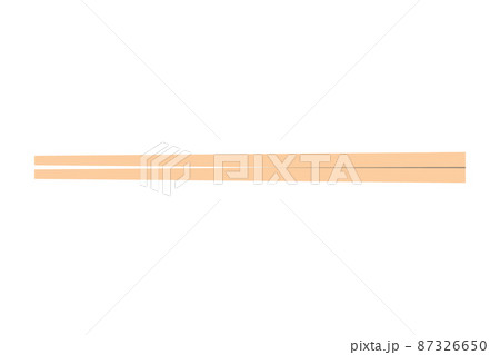 割り箸のイラスト 87326650