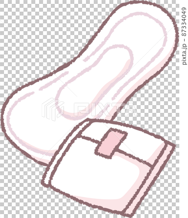 Sanitary napkin_without wings Sanitary napkin_without wings 87334049