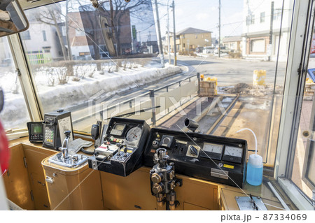 函館市電の運転台 函館市電の運転台 87334069