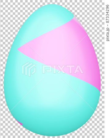 3D Easter Egg 87334296