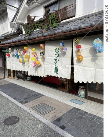 昔ながらの駄菓子屋さん 87335650