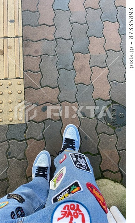 ワッペンズボンとジョーダン 87335893