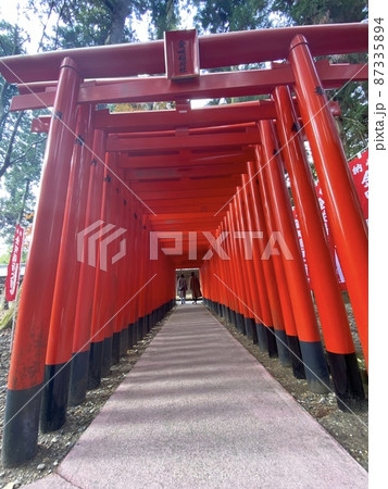 神社の鳥居 87335894