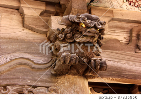 海禅寺の山門にある狛犬(2) 海禅寺の山門にある狛犬(2) 87335950