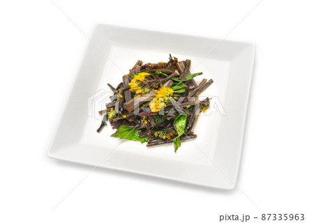 紅菜苔のオリーブオイル炒め 紅菜苔のオリーブオイル炒め 87335963