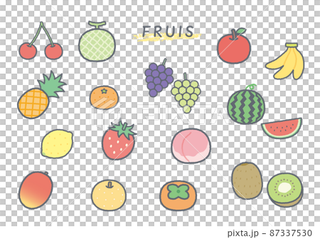 Illustration of fruit 87337530