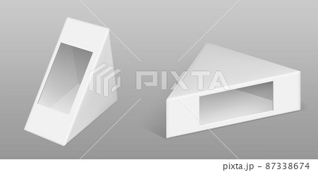 Triangle cardboard box for sandwich 87338674