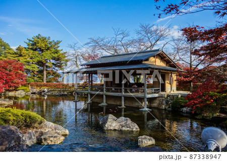 西山公園 嚮陽庭園 上段の庭【福井県鯖江市】 西山公園 嚮陽庭園 上段の庭【福井県鯖江市】 87338947
