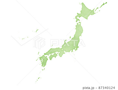 日本地図 地図 87340124