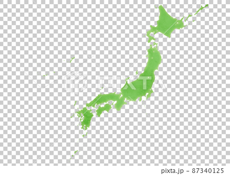日本地図 地図 87340125