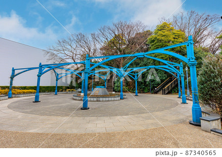 神奈川県 横浜市中区山手町にある港の見える丘公園 フランス山地区・パビリオン・バルタール 神奈川県 横浜市中区山手町にある港の見える丘公園 フランス山地区・パビリオン・バルタール 87340565