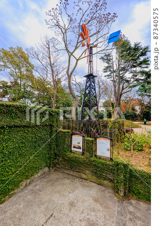 神奈川県　横浜市中区山手町にある港の見える丘公園　フランス山・旧フランス領事館公邸遺構 87340575