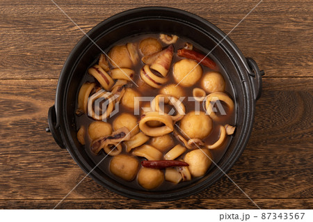 イカと里芋の煮物 87343567