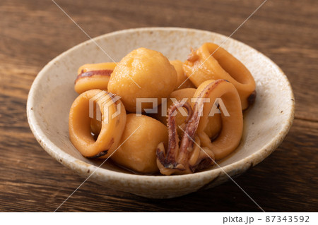 イカと里芋の煮物 イカと里芋の煮物 87343592