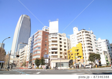 御成門交差点　港区 87346388