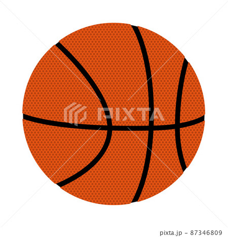 バスケットボールのイラストのイラスト素材
