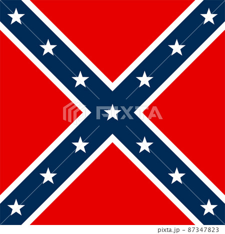 Square flag of the Confederate States of America 87347823