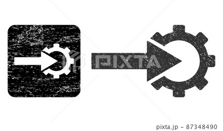 Distress Cog Integration Carved Seal 87348490